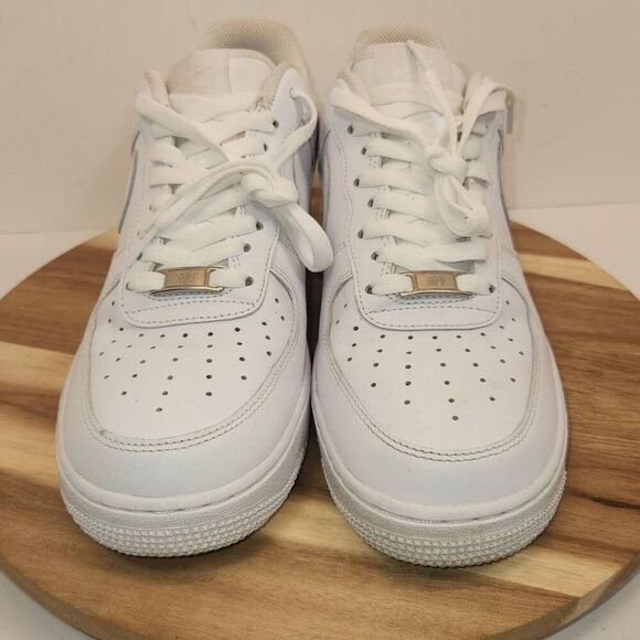 Nike AF1 Air Force 1 '07 Low Mens Size 9.5 White 315122-111 - Picture 2 of 10
